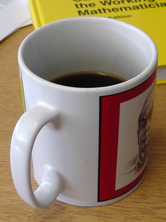 A coffee cup